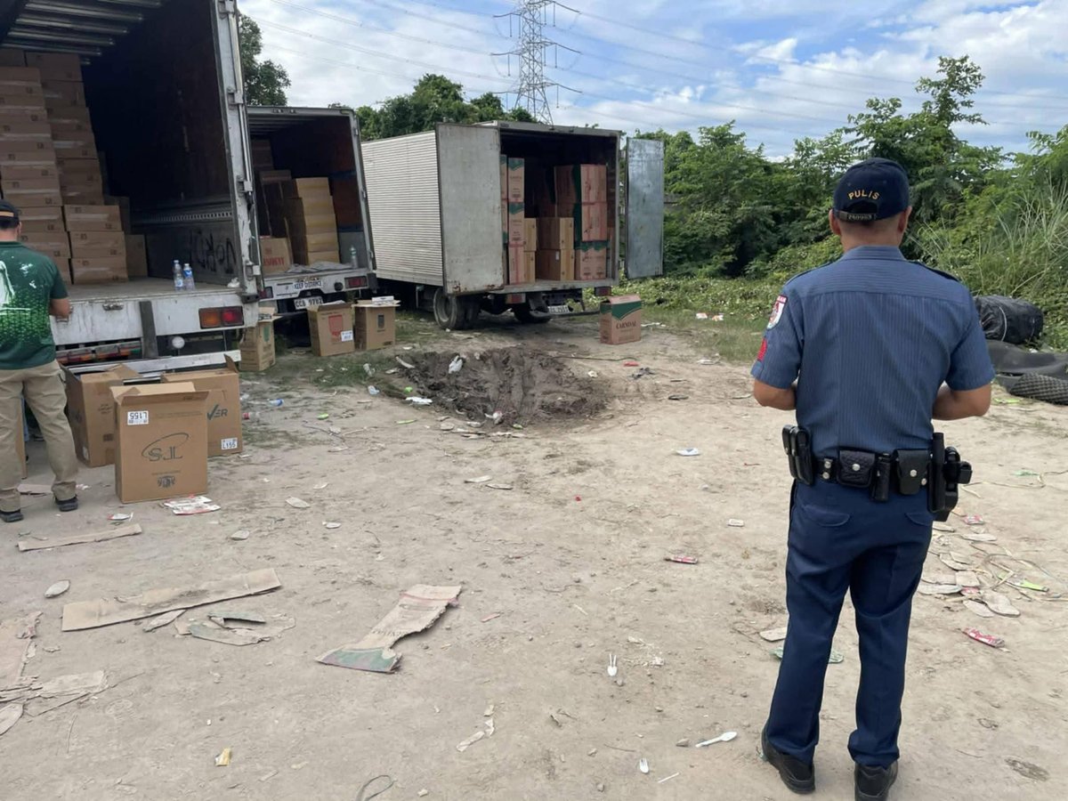 P100.57-M worth of illegal cigarettes seized in Bataan raid