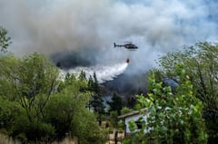 Argentina wildfire burns over 5,500 hectares