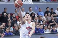 SCOTTIE Thompson produces the league’s first 30-point triple double in almost 36 years by shooting 35 points, 11 rebounds and 11 assists in Barangay Ginebra’s series-tying 105-91 win over San Miguel on Sunday in their PBA Philippine Cup best-of-seven semifinals duel.