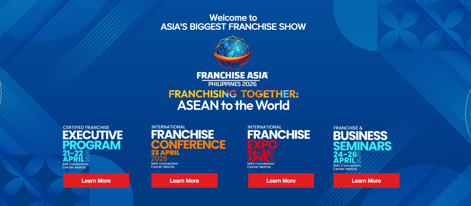 Franchise Asia Philippines marks 30th with ASEAN market