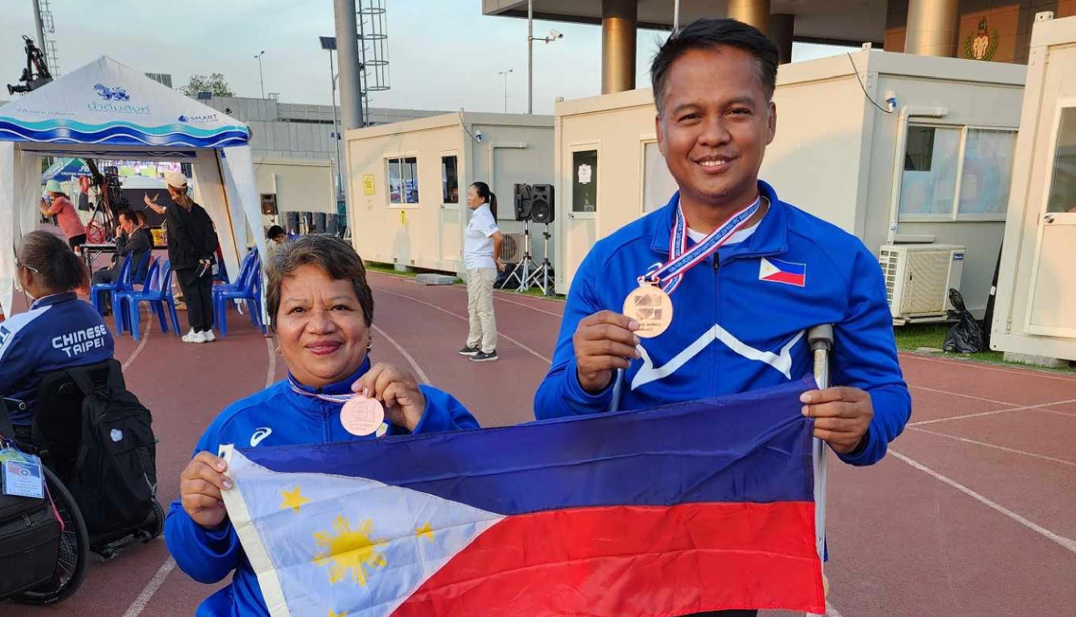 Para archers oozing with confidence