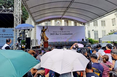 2026 Bar exam results set for January 2027