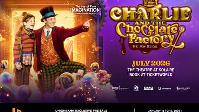UnionBank offers early access, discounts to ‘Charlie and the Chocolate Factory’