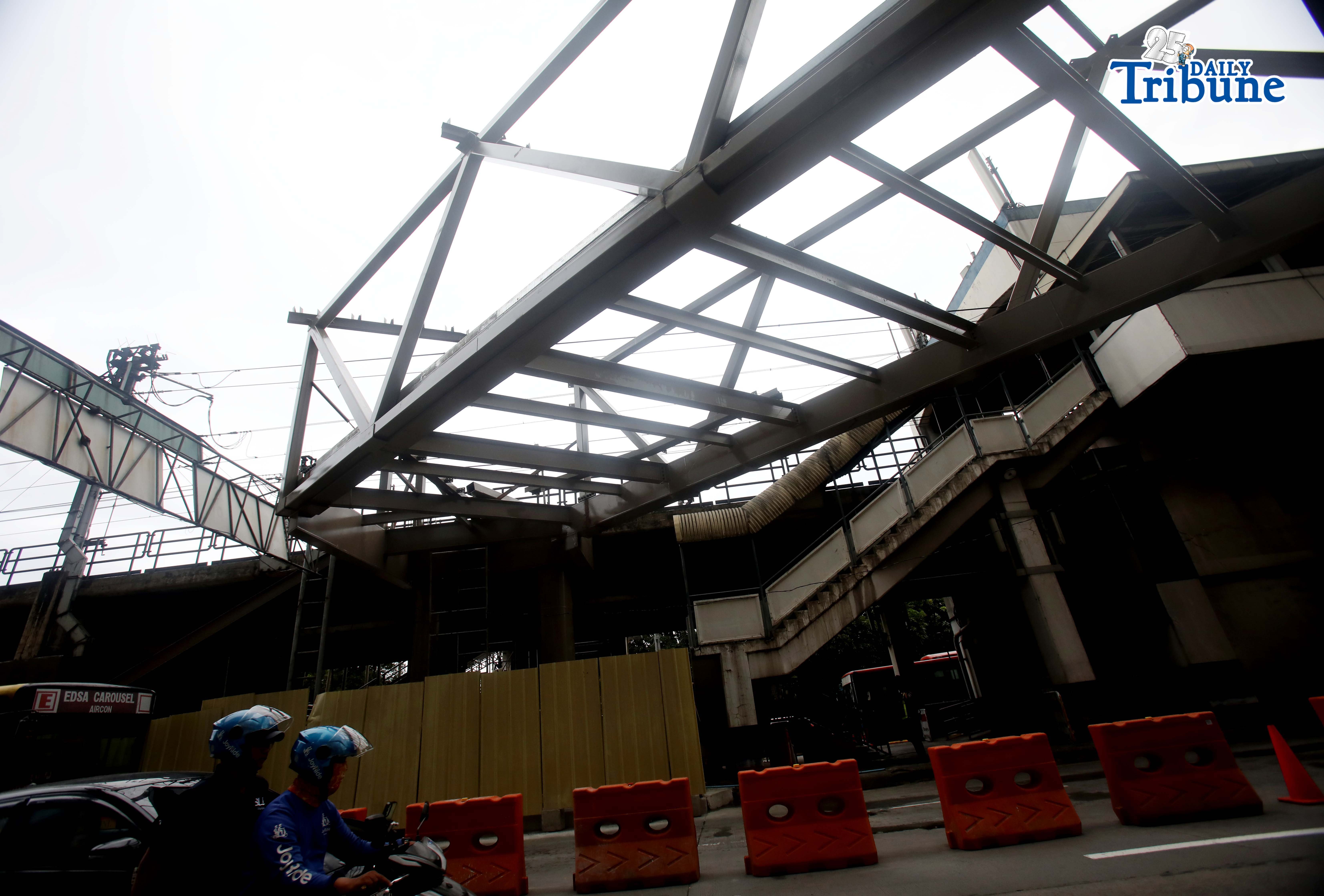 Kamuning footbridge update