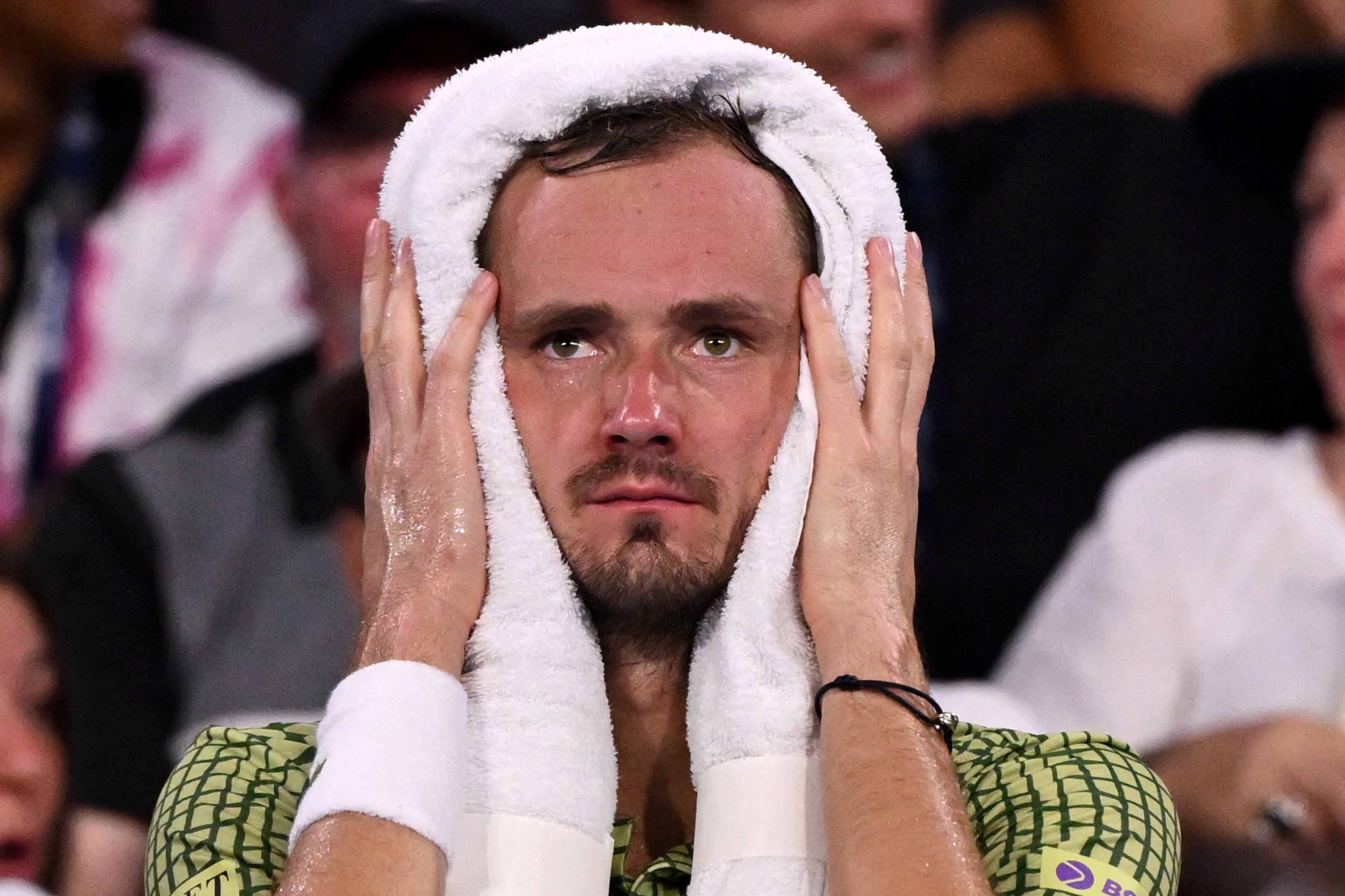 ‘Underdog’ Medvedev beams with confidence 