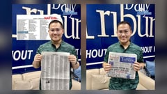 New bar passer visits DAILY TRIBUNE for full bar list