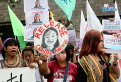 Rights groups protest alleged illegal detention of Filipino-American activist
