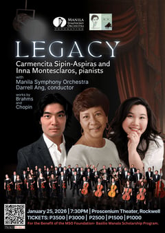 MSO to stage benefit concert 'LEGACY' on 25 January