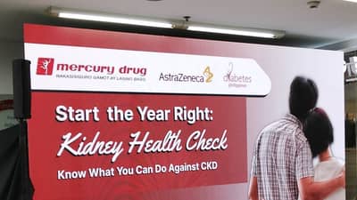 Libreng UACR test sa ilang Mercury Drug para sa kidney disease