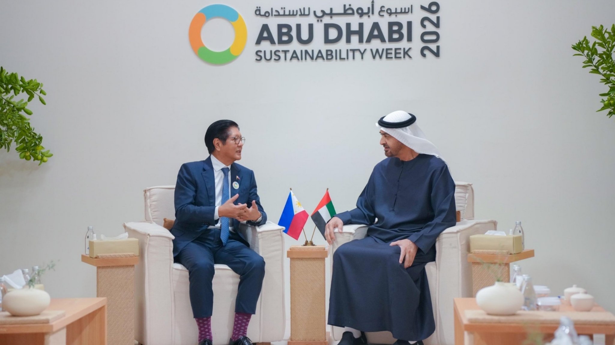 Marcos pushes climate action, renewable energy