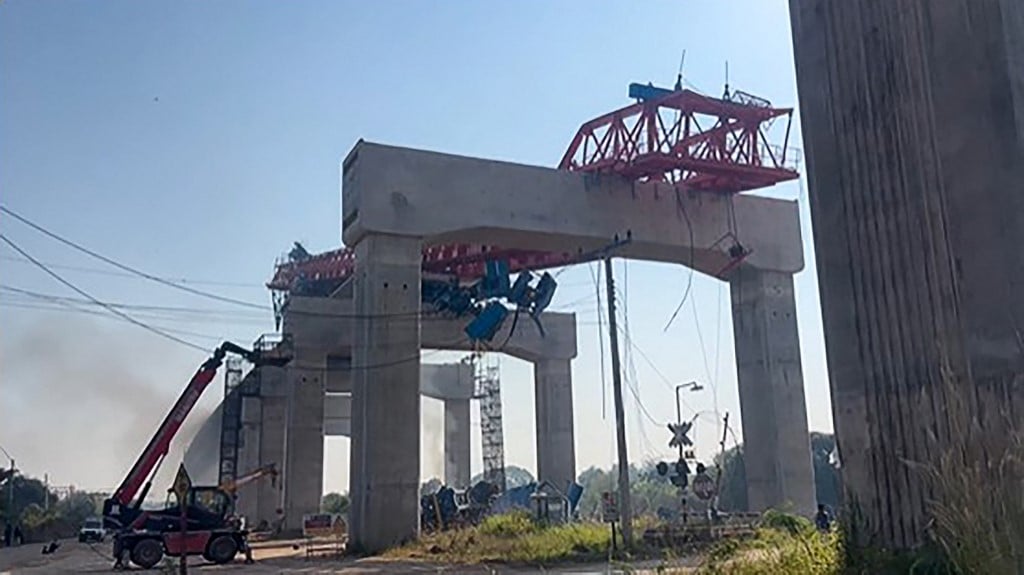 Over 20 killed in train accident at China-backed project in Thailand