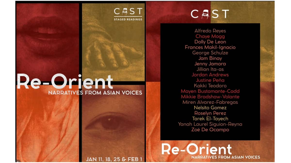 Now on its sixth season, CAST Artistic director Nelsito Gomez says the choice to feature Asian playwrights was driven by a challenge to himself to read more material from the region.