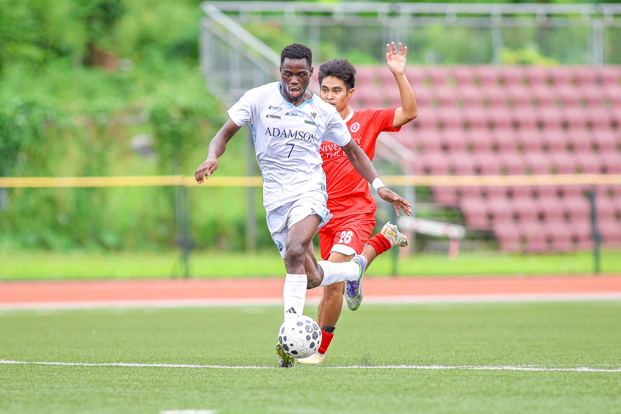 Doko brace powers Adamson past UE
