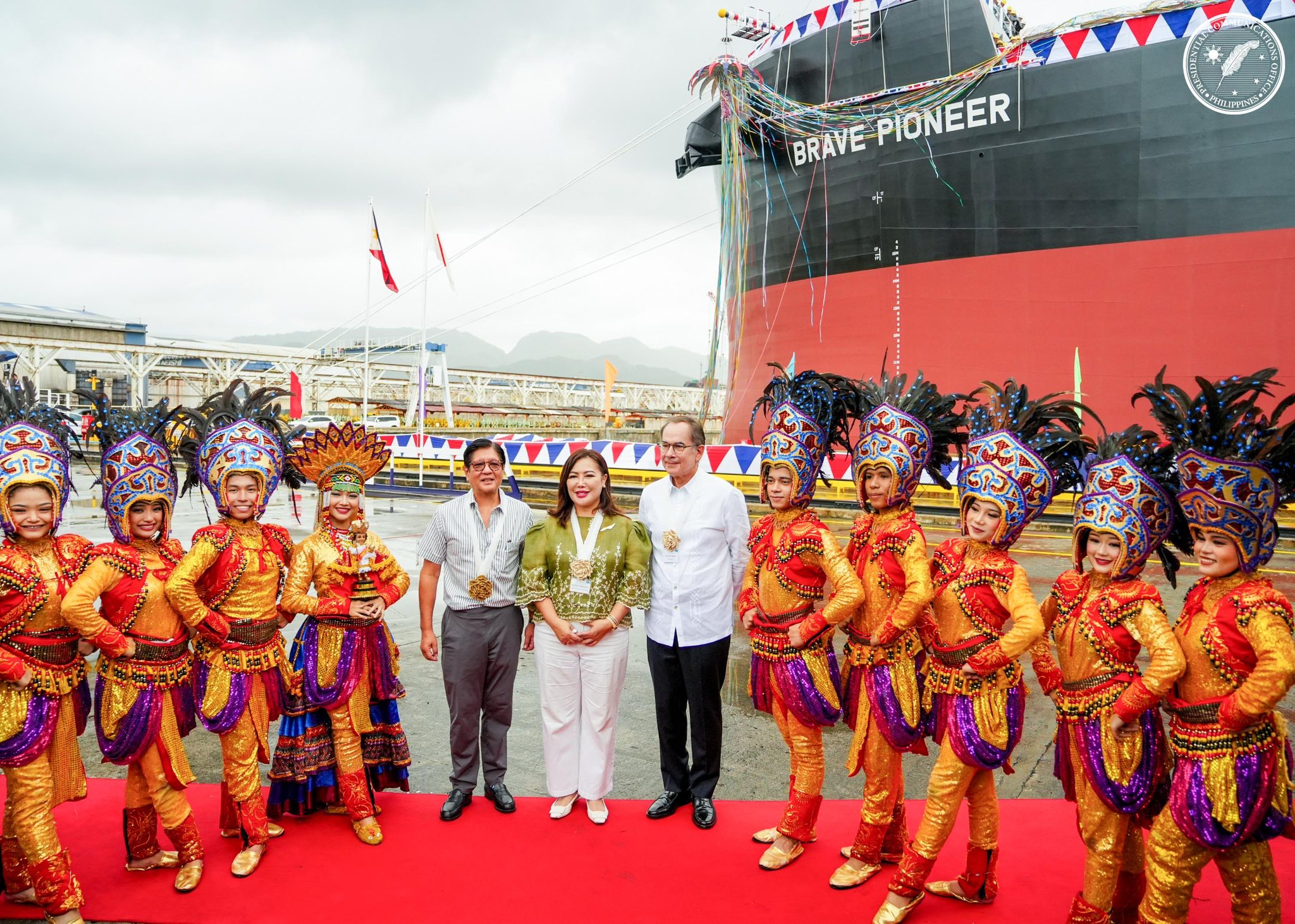 Marcos hails milestone delivery of world’s 1st low-carbon bulk carrier