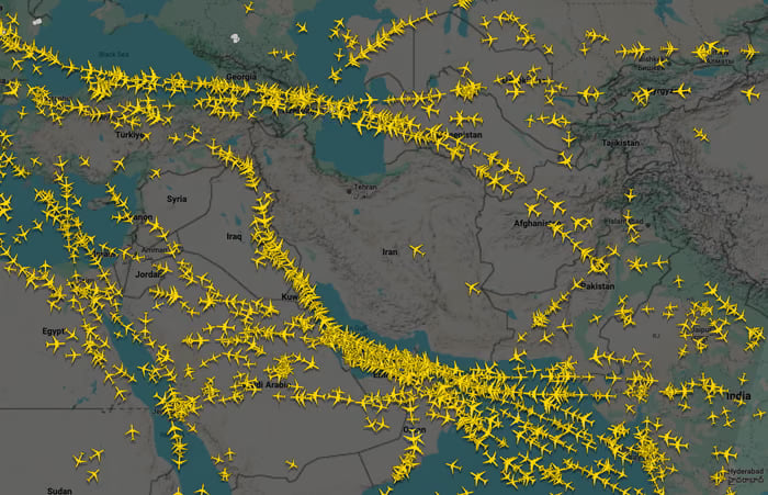 Iran airspace closure fuels travel warnings amid Middle East tensions