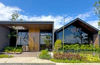 FORRESTA Café blends modern design with nature, making it a perfect hideaway from the city.