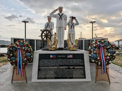 Filipino Shipmates monument unveiled in Subic Bay Freeport