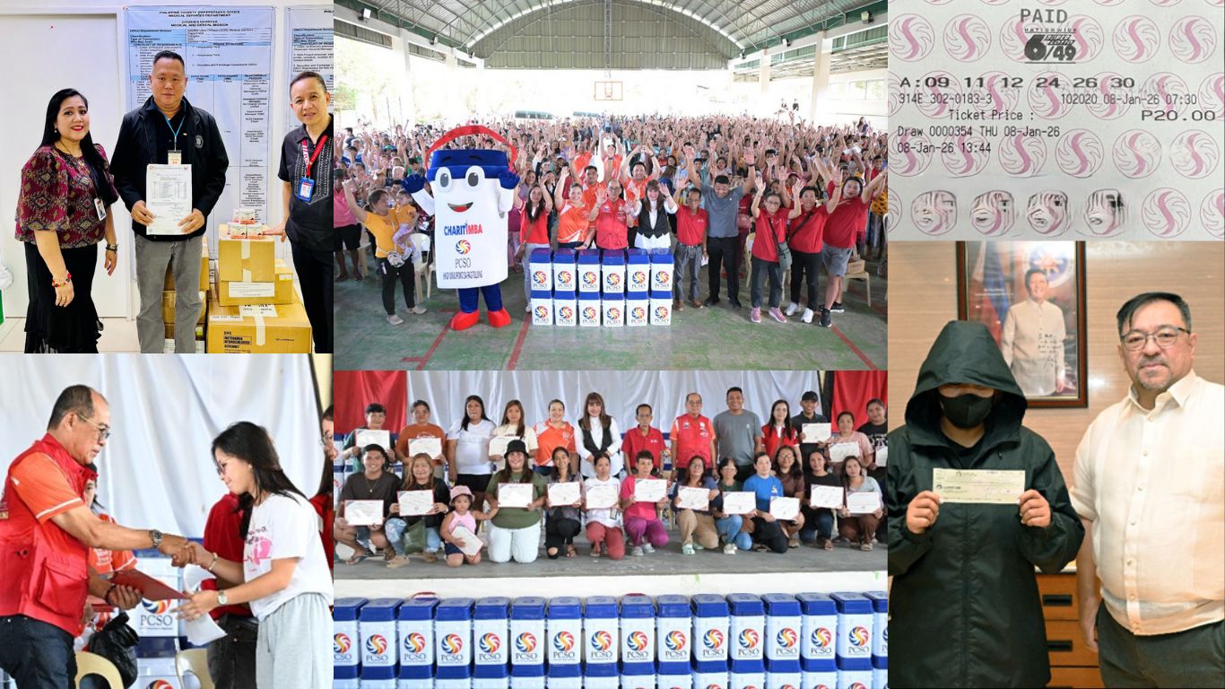 PCSO rolls out outreach aid, jackpot payouts, medicine donations