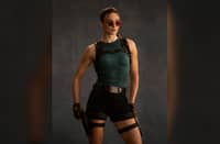 SOPHIE Turner as Lara Croft.