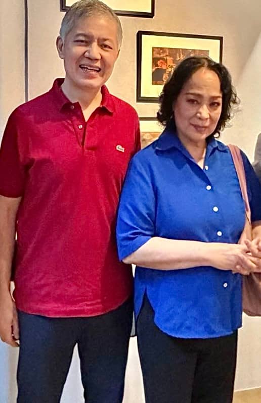 MIKE de Jesus and Gloria Diaz.