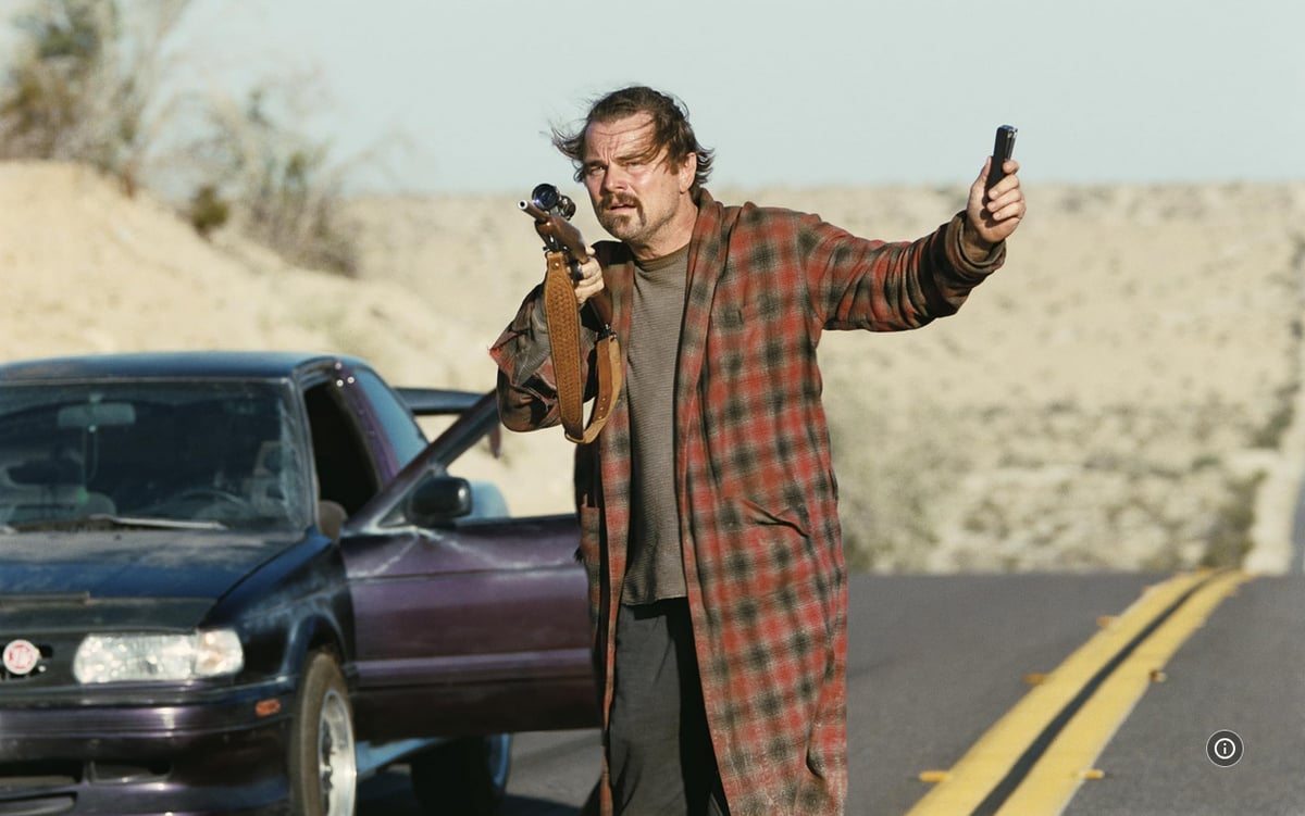 LEONARDO DiCaprio in ‘One Battle After Another’ (2025).
