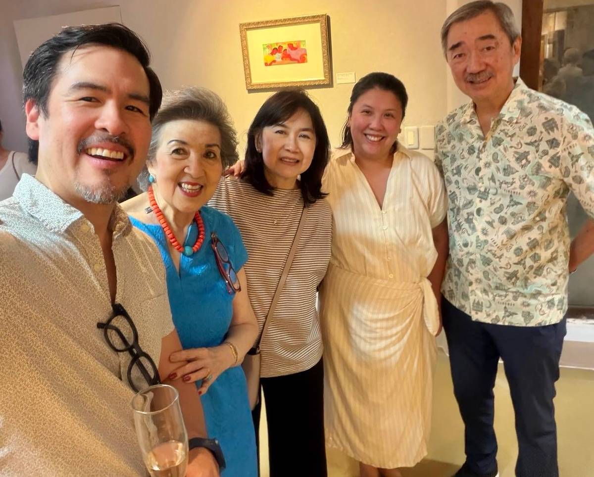 CARLO Pineda, Maritess Pineda, Carol Sy, Leslie Yap Pineda and Hans Sy.