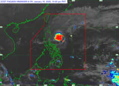 #AdaPH weakens over Philippine Sea