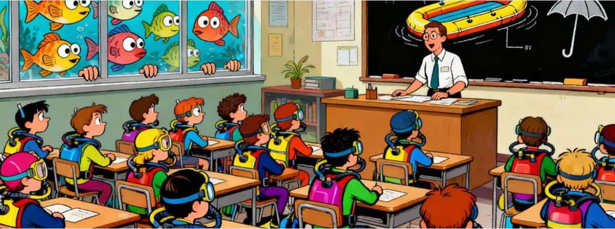 MANY students already know what climate change feels like.