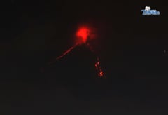 Mayon Volcano logs 19 quakes, dozens of PDCs; alert level stays at 3