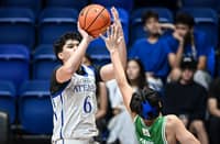 NOAH Banal and the Ateneo Blue Eagles carve a masterful 80-65 win over DLSZ Junior Archers to emerge as the lone unbeaten team in the UAAP Season 88 boys’ basketball tournament on Sunday.