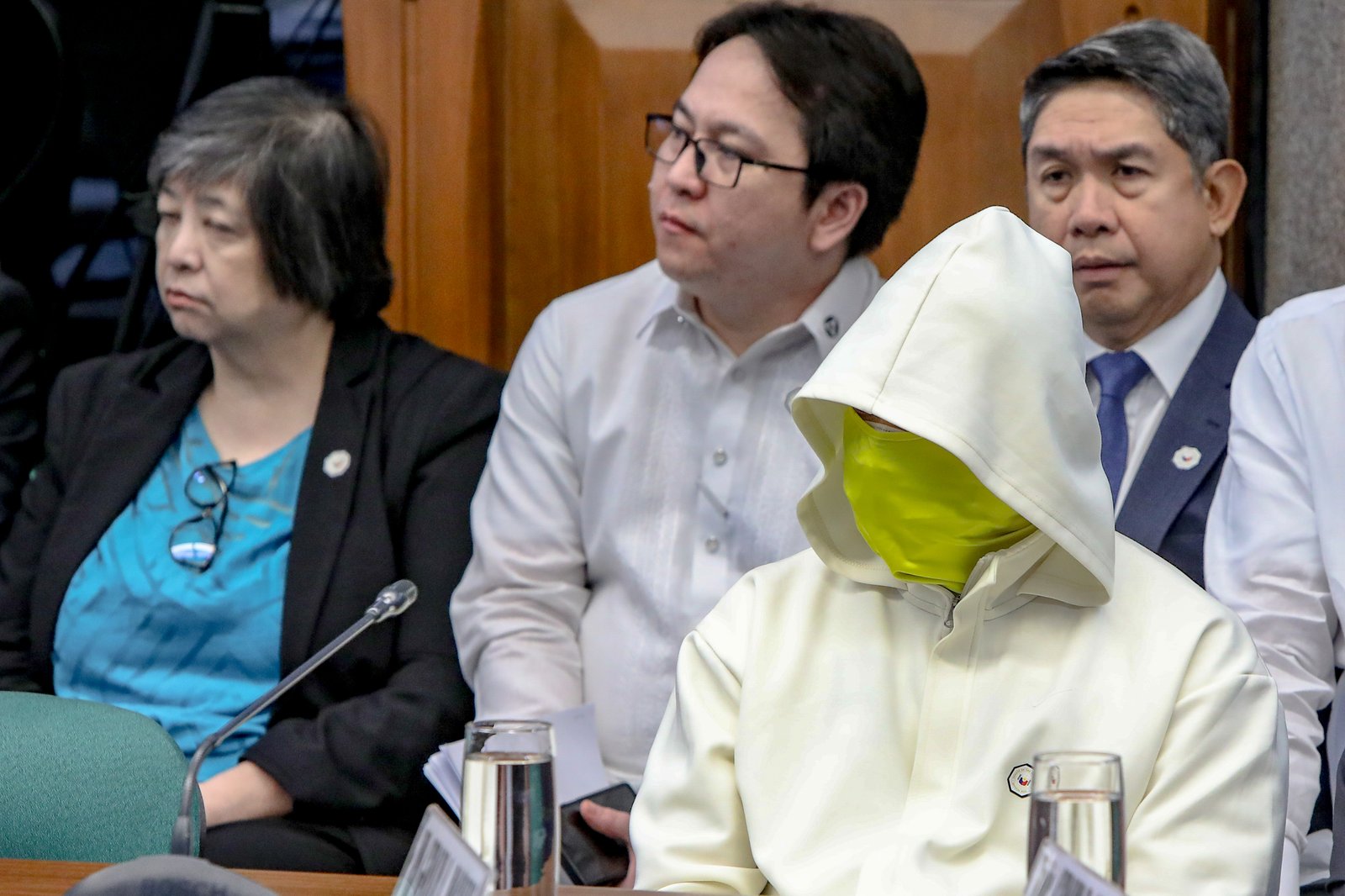 The Senate Blue Ribbon Committee, headed by Senate President pro tempore Panfilo Lacson, resumes its probe into alleged anomalies in flood control projects on Monday, 19 January 2025, in Pasay City.

The hearing includes discussions titled “Flooded Gates of Corruption,” “Flooded Gates of Hell,” and “The Philippines Under Water.” Five new witnesses appeared in the first Blue Ribbon Committee hearing of the year, including three masked individuals. | Aram Lascano