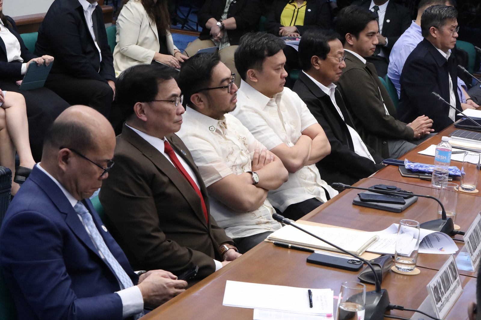 The Senate Blue Ribbon Committee, headed by Senate President pro tempore Panfilo Lacson, resumes its probe into alleged anomalies in flood control projects on Monday, 19 January 2025, in Pasay City.

The hearing includes discussions titled “Flooded Gates of Corruption,” “Flooded Gates of Hell,” and “The Philippines Under Water.” Five new witnesses appeared in the first Blue Ribbon Committee hearing of the year, including three masked individuals. | Aram Lascano