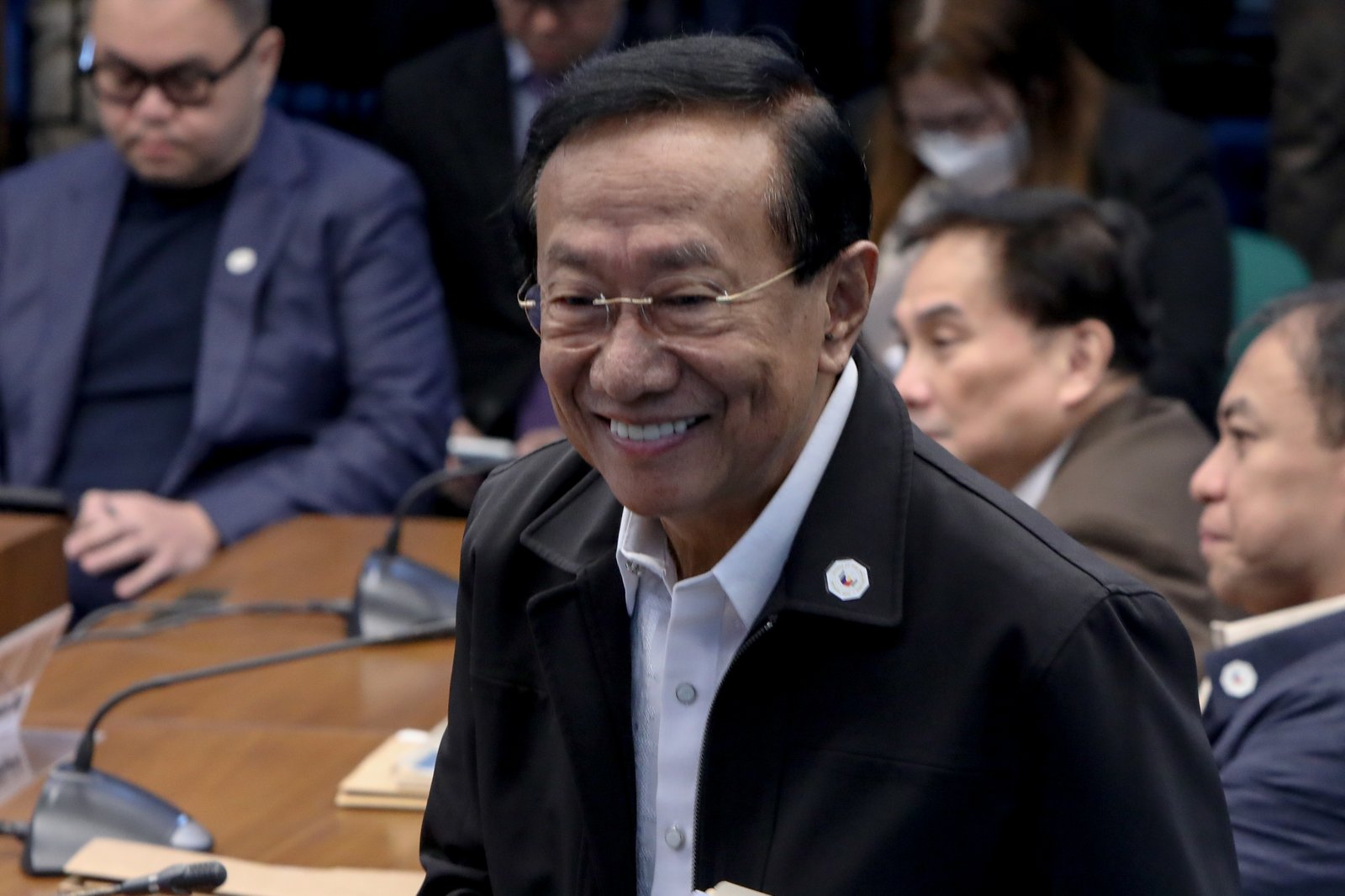 The Senate Blue Ribbon Committee, headed by Senate President pro tempore Panfilo Lacson, resumes its probe into alleged anomalies in flood control projects on Monday, 19 January 2025, in Pasay City.

The hearing includes discussions titled “Flooded Gates of Corruption,” “Flooded Gates of Hell,” and “The Philippines Under Water.” Five new witnesses appeared in the first Blue Ribbon Committee hearing of the year, including three masked individuals. | Aram Lascano