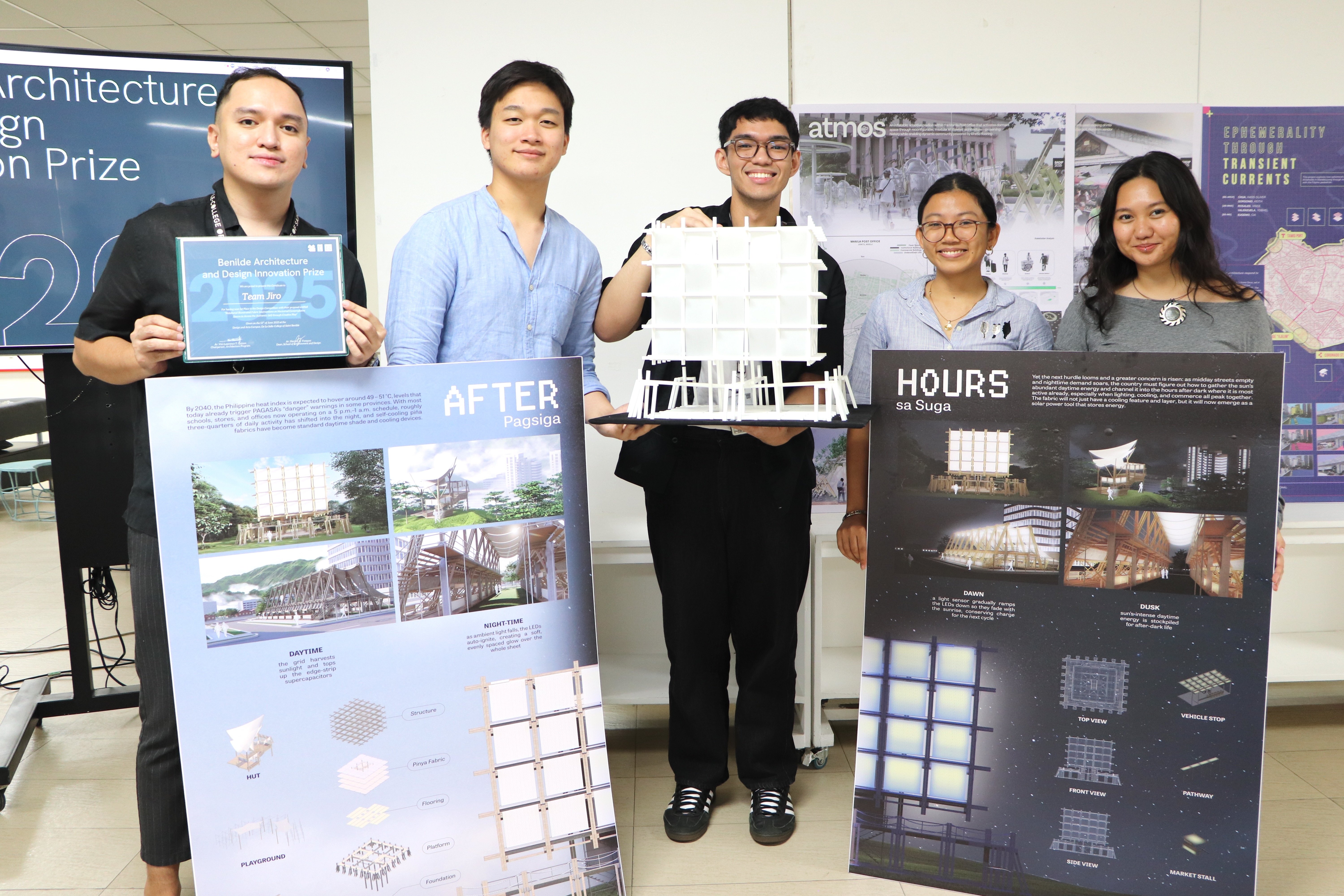 Students introduce futuristic concepts, 
address climate realities