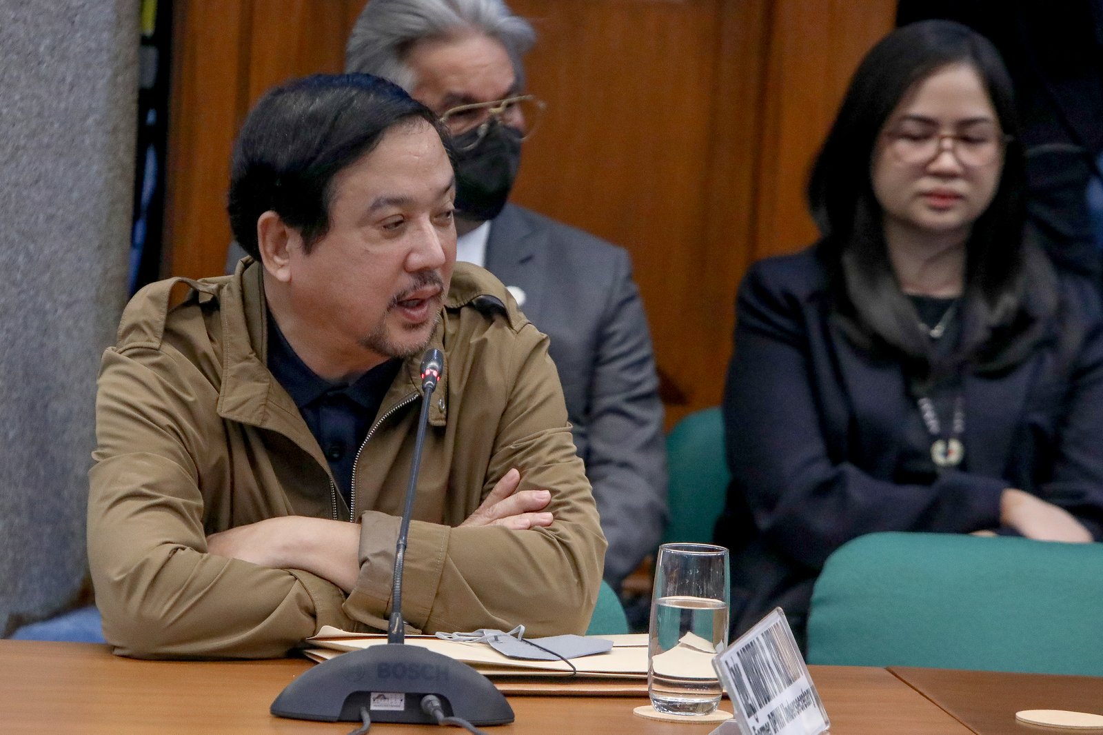 The Senate Blue Ribbon Committee, headed by Senate President pro tempore Panfilo Lacson, resumes its probe into alleged anomalies in flood control projects on Monday, 19 January 2025, in Pasay City.

The hearing includes discussions titled “Flooded Gates of Corruption,” “Flooded Gates of Hell,” and “The Philippines Under Water.” Five new witnesses appeared in the first Blue Ribbon Committee hearing of the year, including three masked individuals. | Aram Lascano