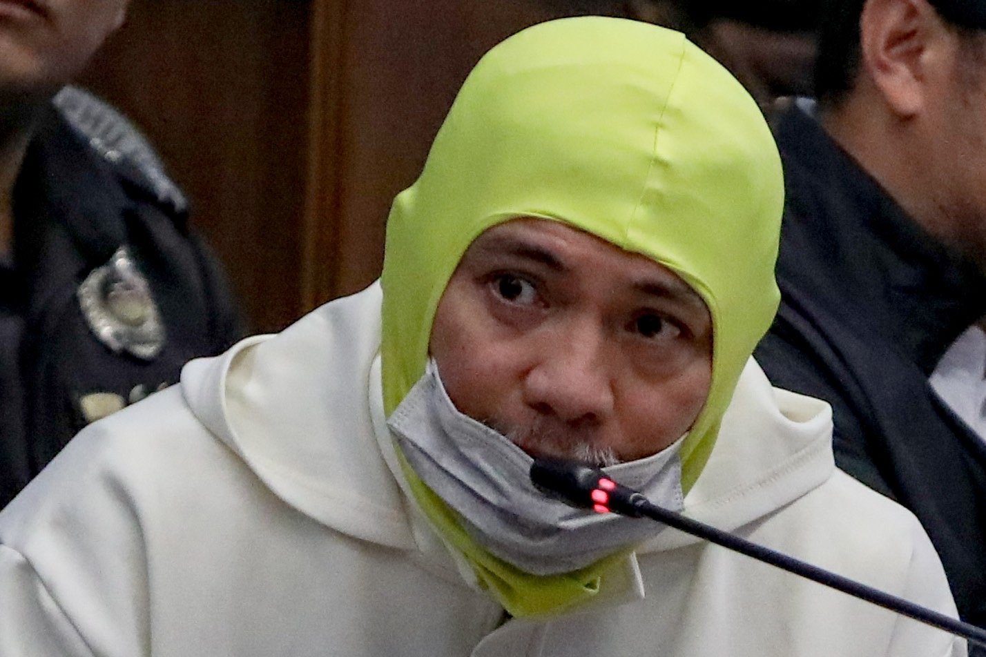 The Senate Blue Ribbon Committee, headed by Senate President pro tempore Panfilo Lacson, resumes its probe into alleged anomalies in flood control projects on Monday, 19 January 2025, in Pasay City.

The hearing includes discussions titled “Flooded Gates of Corruption,” “Flooded Gates of Hell,” and “The Philippines Under Water.” Five new witnesses appeared in the first Blue Ribbon Committee hearing of the year, including three masked individuals. | Aram Lascano
