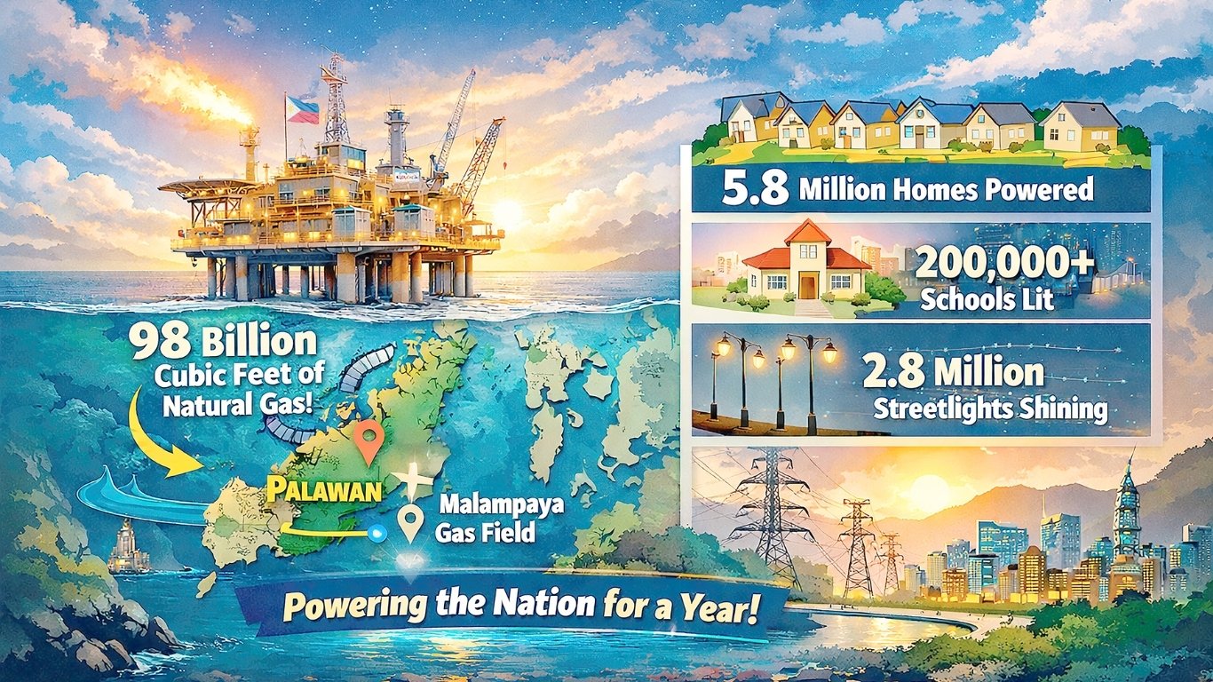 Finally, some good news: Malampaya gas jackpot