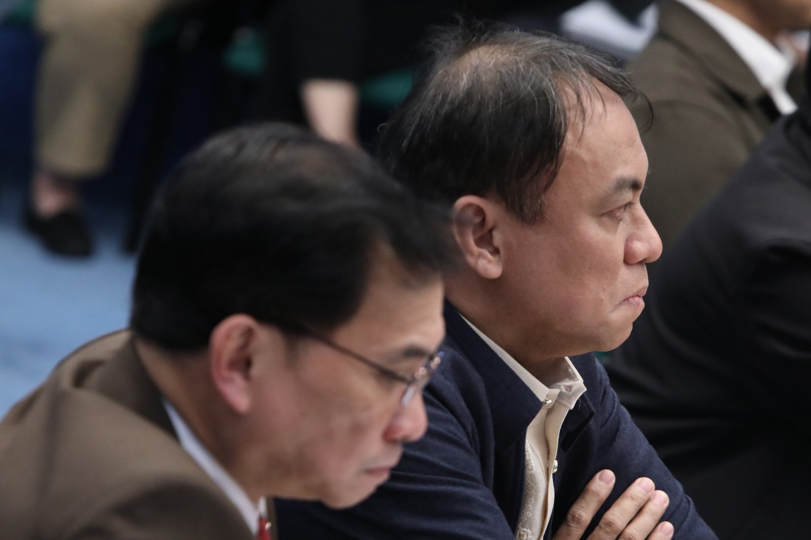 The Senate Blue Ribbon Committee, headed by Senate President pro tempore Panfilo Lacson, resumes its probe into alleged anomalies in flood control projects on Monday, 19 January 2025, in Pasay City.

The hearing includes discussions titled “Flooded Gates of Corruption,” “Flooded Gates of Hell,” and “The Philippines Under Water.” Five new witnesses appeared in the first Blue Ribbon Committee hearing of the year, including three masked individuals. | Aram Lascano