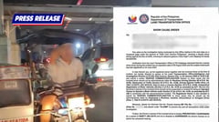 LTO suspends license of ‘disrespectful’ trike driver