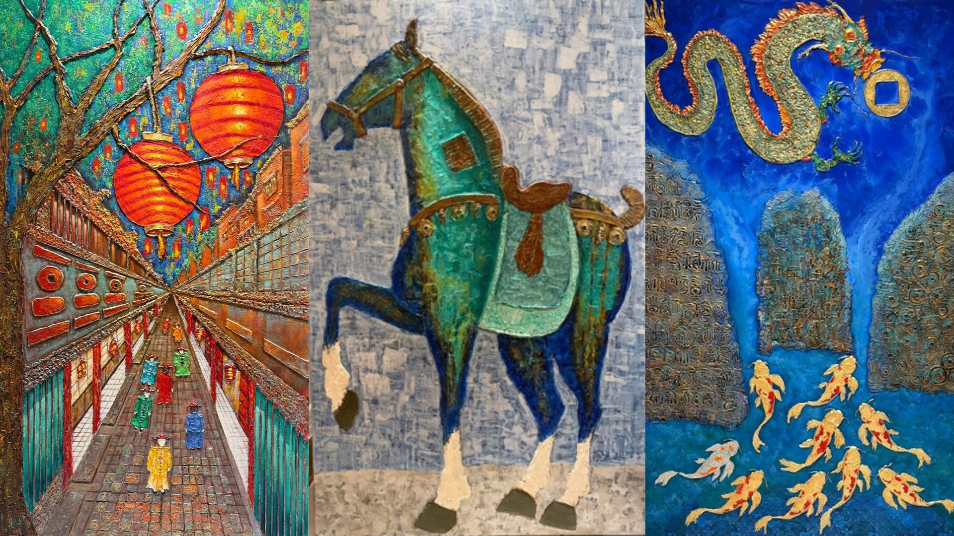 Lizanne Uychaco’s Obras Gallops into Chinese New Year