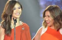 SARAH Geronimo and Angeline Quinto were former rivals in amateur singing contests.