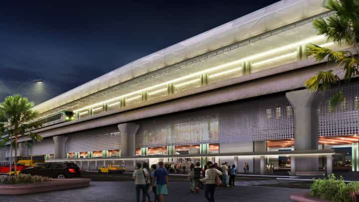 ARTIST'S rendition of one of the stations of the 147-kilometer North-South Commuter Railway, one of DoTr’s major projects being fast-tracked. The NSCR North segment’s right-of-way acquisition is on track for completion by June this year.
