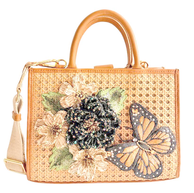 INTRODUCING 10 by Calli 2026 collection featuring the MARIPOSA(butterfly) totes. Made with genuine calf leather and adorned with delicately hand-beaded details by artisans from Marikina and Kalayaan community in Parañaque. The new sized tote has a dimension of L- 11.5” H- 9” D- 4.5”of and comes in white, black, tan and nude
