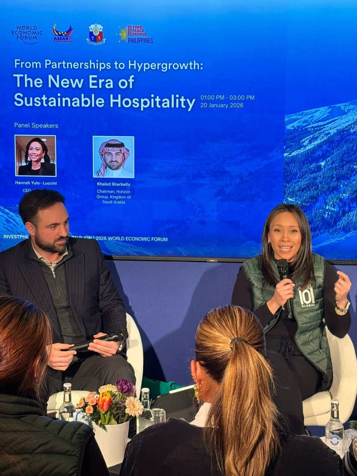 Hotel101 spotlights sustainable growth at Davos
