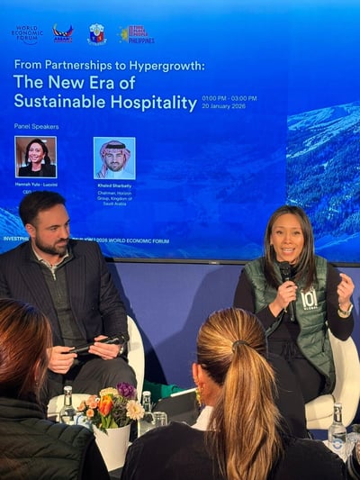 Hotel101 spotlights sustainable growth at Davos