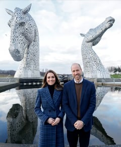 Prince at Princess of Wales, bumida sa Scotland