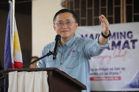Bong Go sends aid to fire victims in Santo Tomas, Pampanga