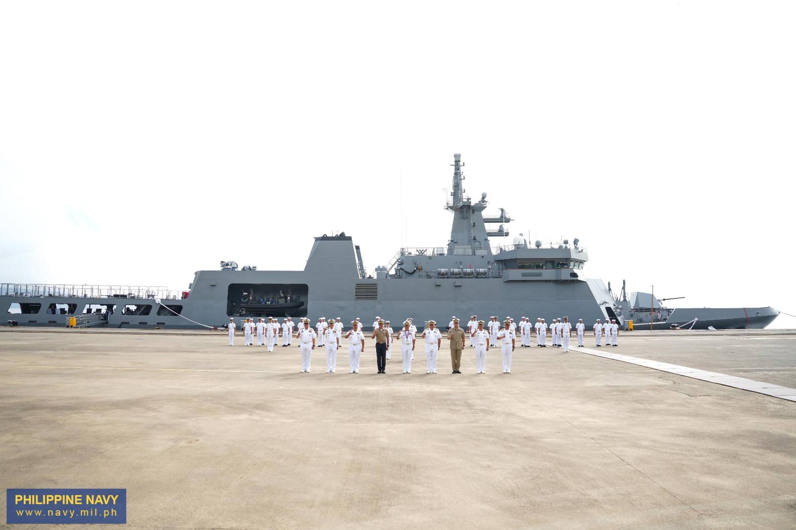 BRP Rajah Sulayman arrives at Subic naval base