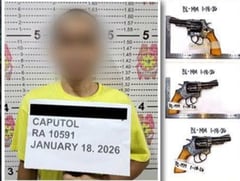 QCPD arrests man for illegal possession of firearm in Quezon City