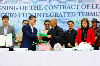 Baguio signs PPP deal for integrated terminal project